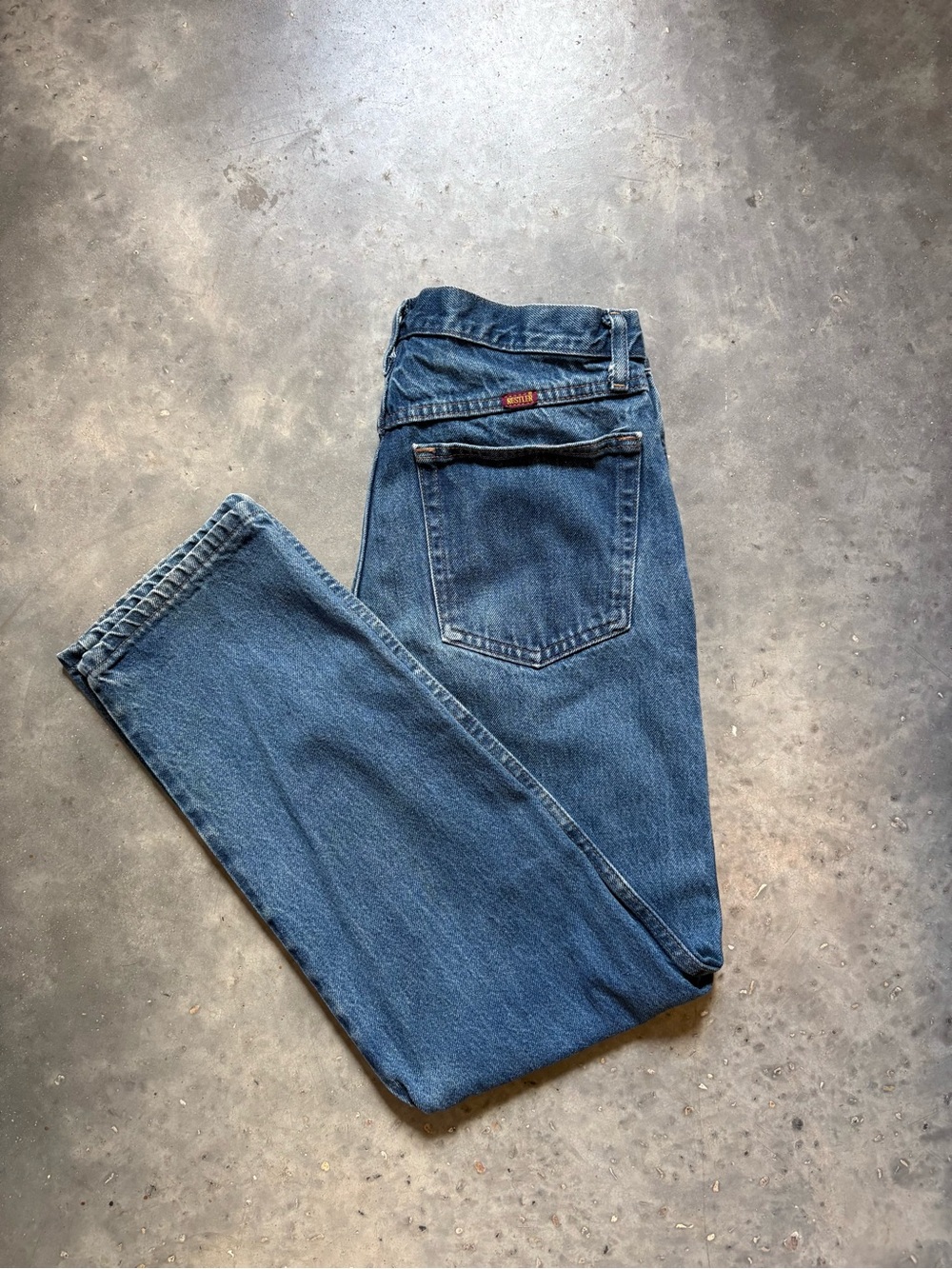 Rustler Men's Blue Denim Jeans